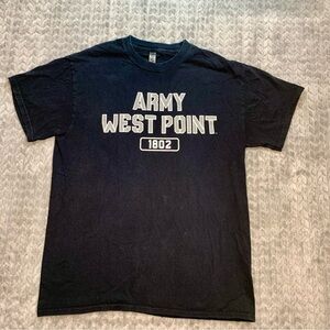 Oura Black Army West Point 1802 Graphic Tee